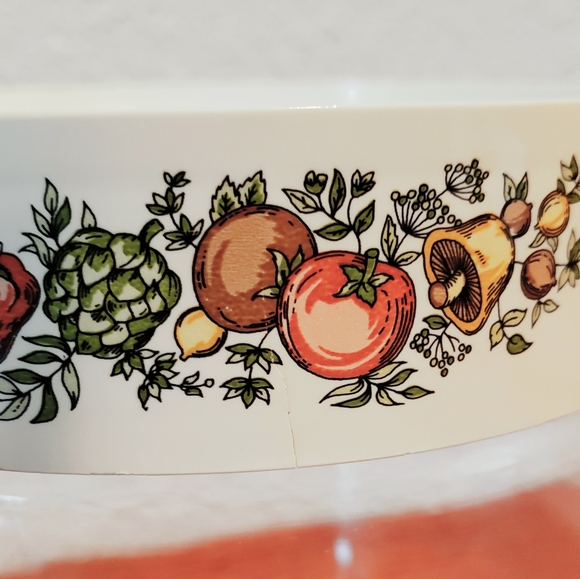 Vintage set "Spice of Life" Store-N-See Pyrex Canisters - Picture 3 of 4